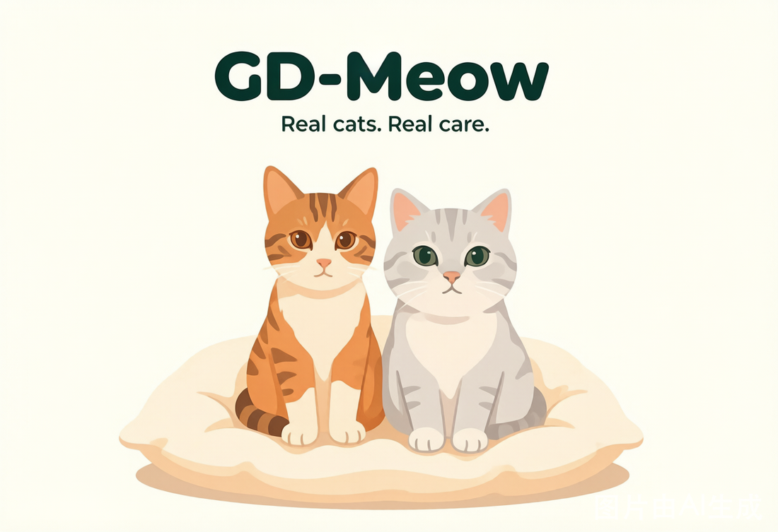 Behind GD-Meow: Two cats, one honest brand