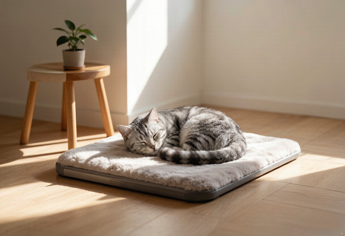 Self-Warming Cat Mat, No-Electric Reflective – GD-Meow