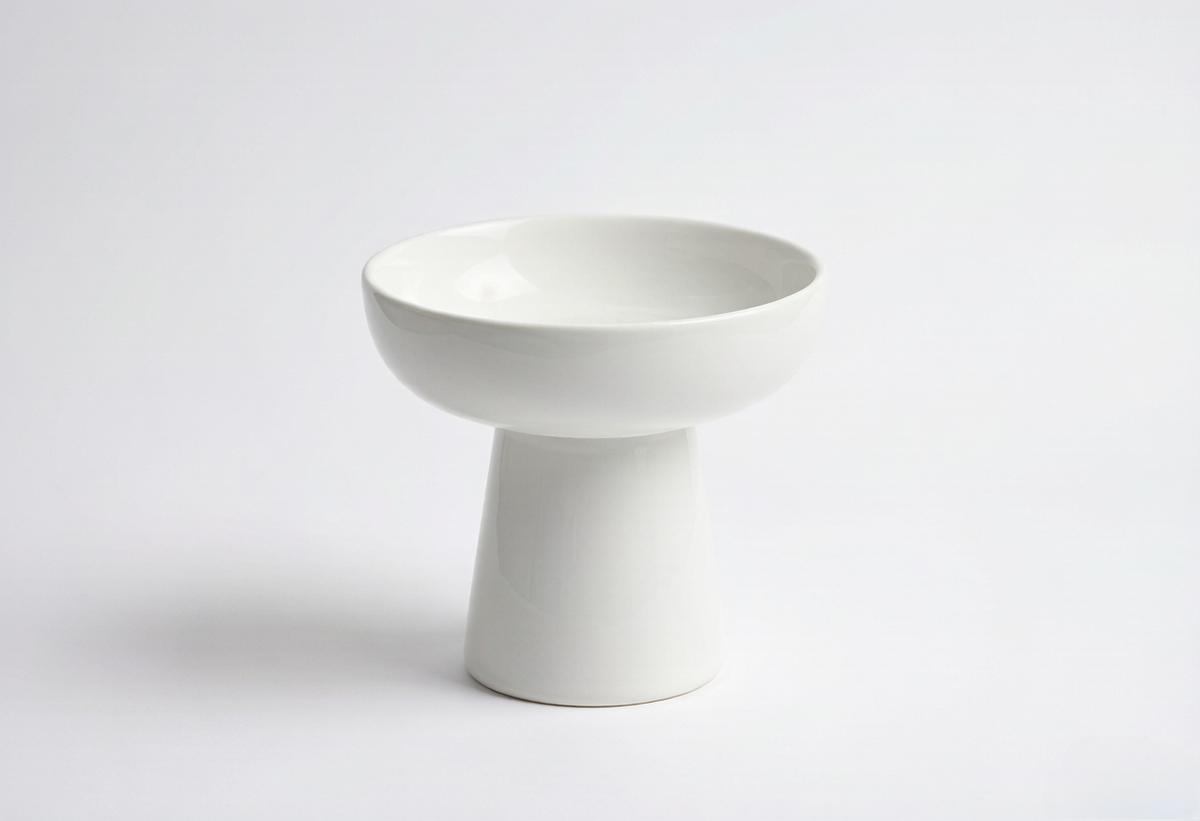 Elevated Ceramic Cat Bowl, High Base – GD-Meow