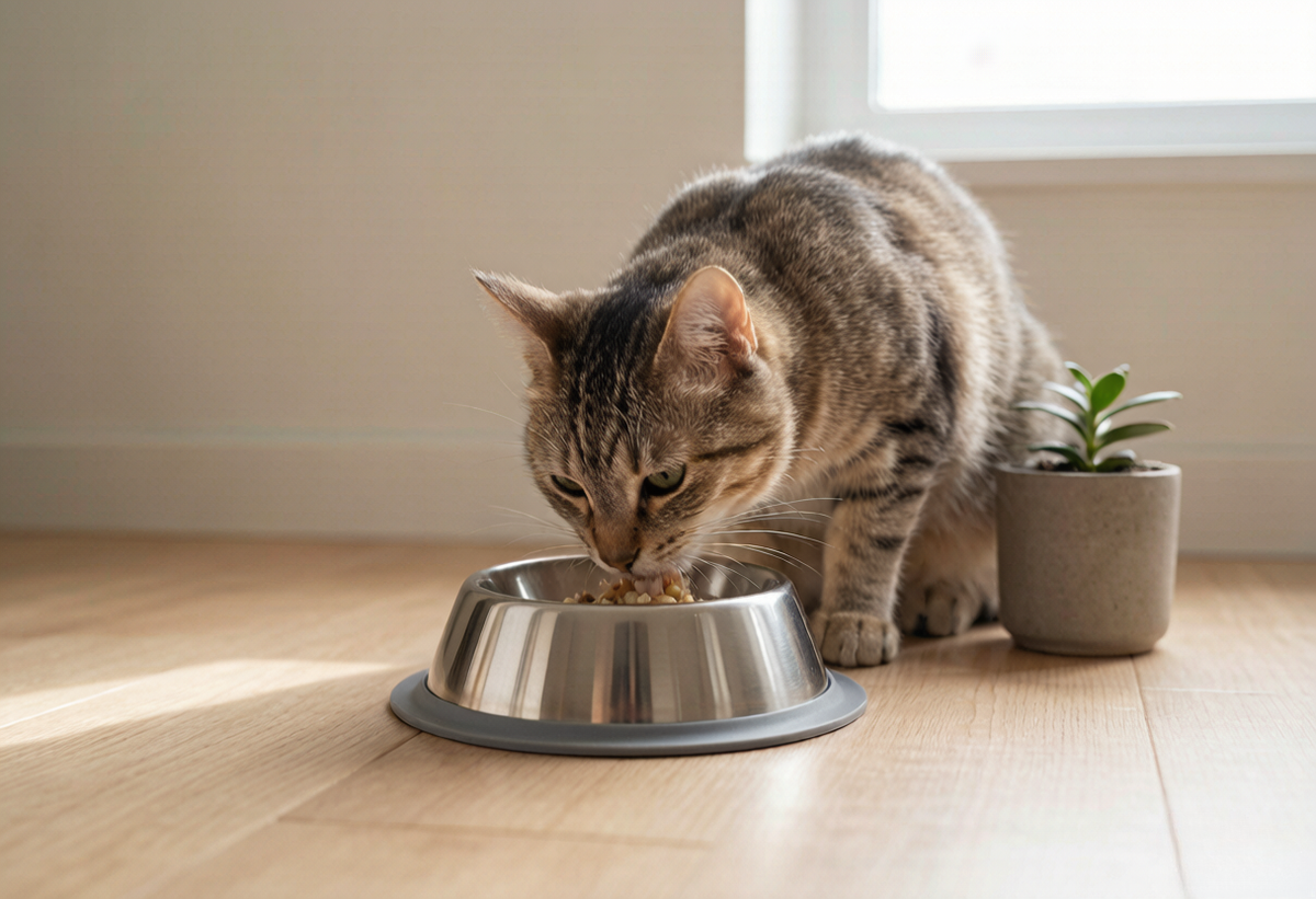 Tilted Cat Bowl, 15° Anti-Vomit – GD-Meow