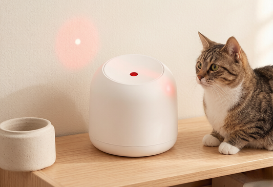Automatic Laser Cat Toy, Hands-Free – GD-Meow