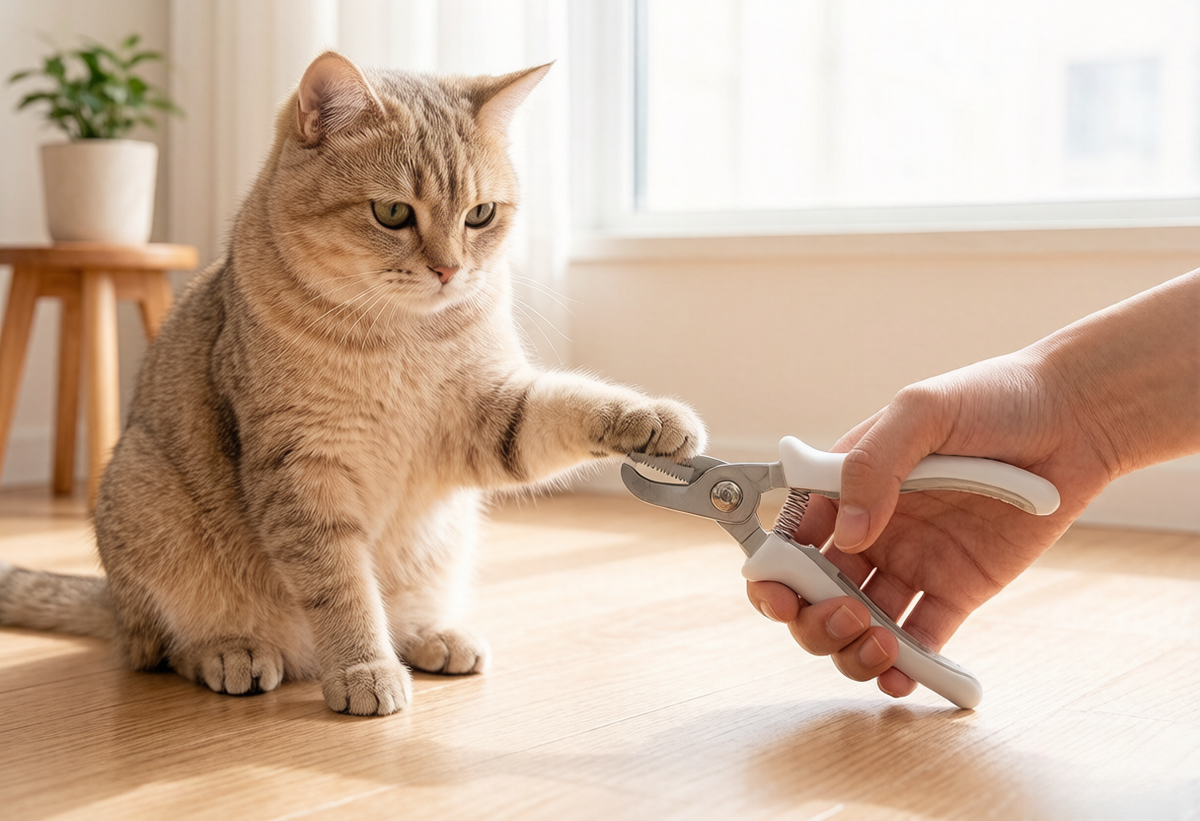 Stainless Cat Nail Clippers, Safe & Sharp – GD-Meow